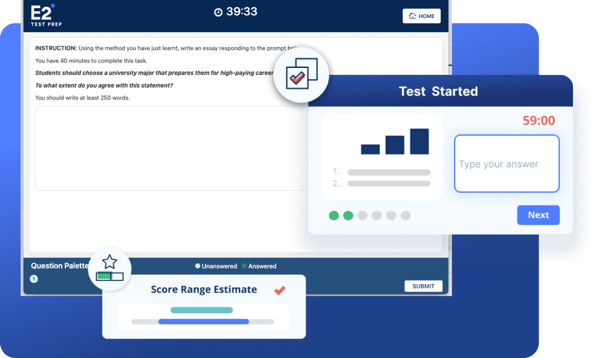 TOEFL Assessments & Mock Tests